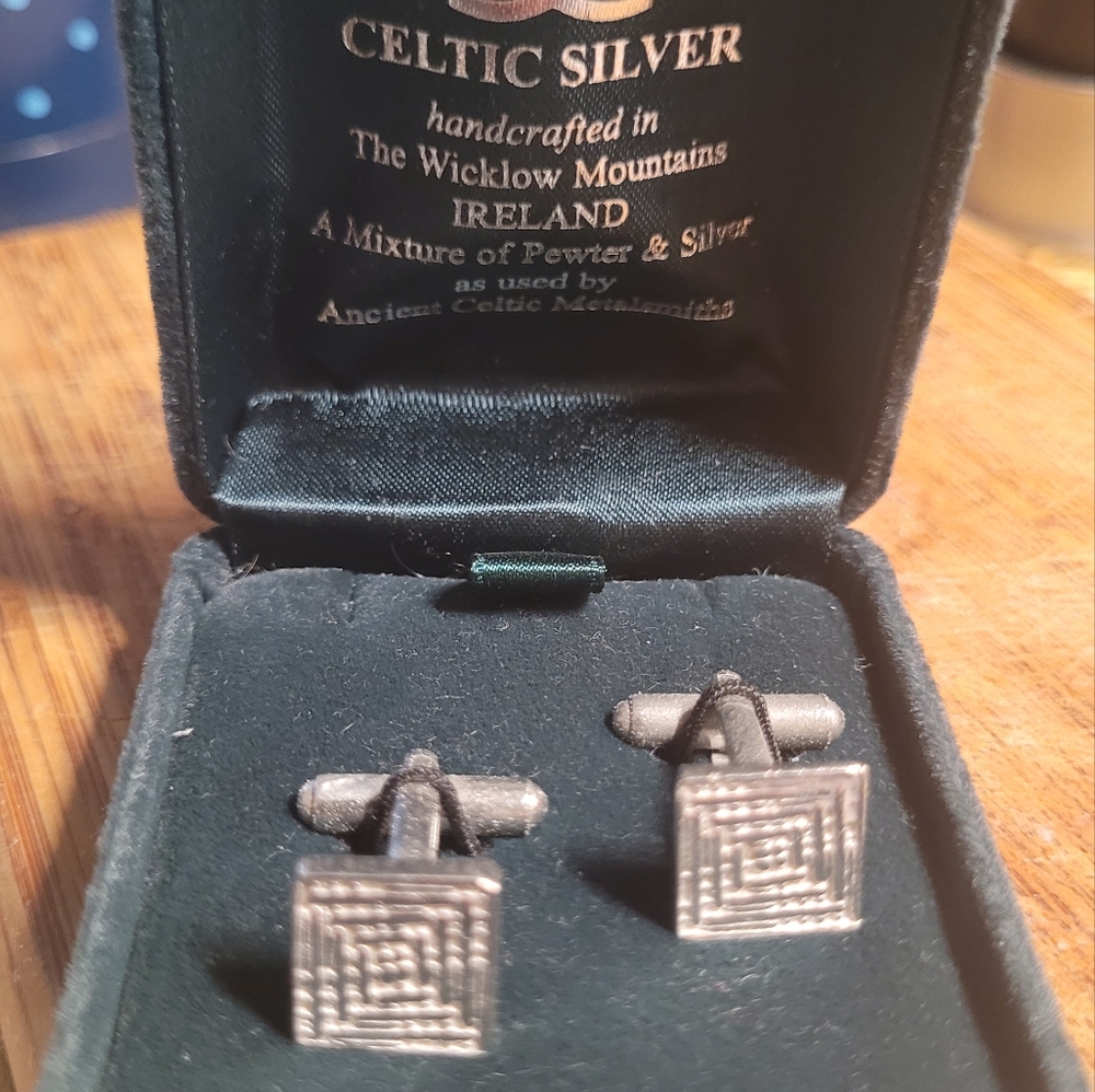 Celtic St. Brigid Carrick Art Cufflinks